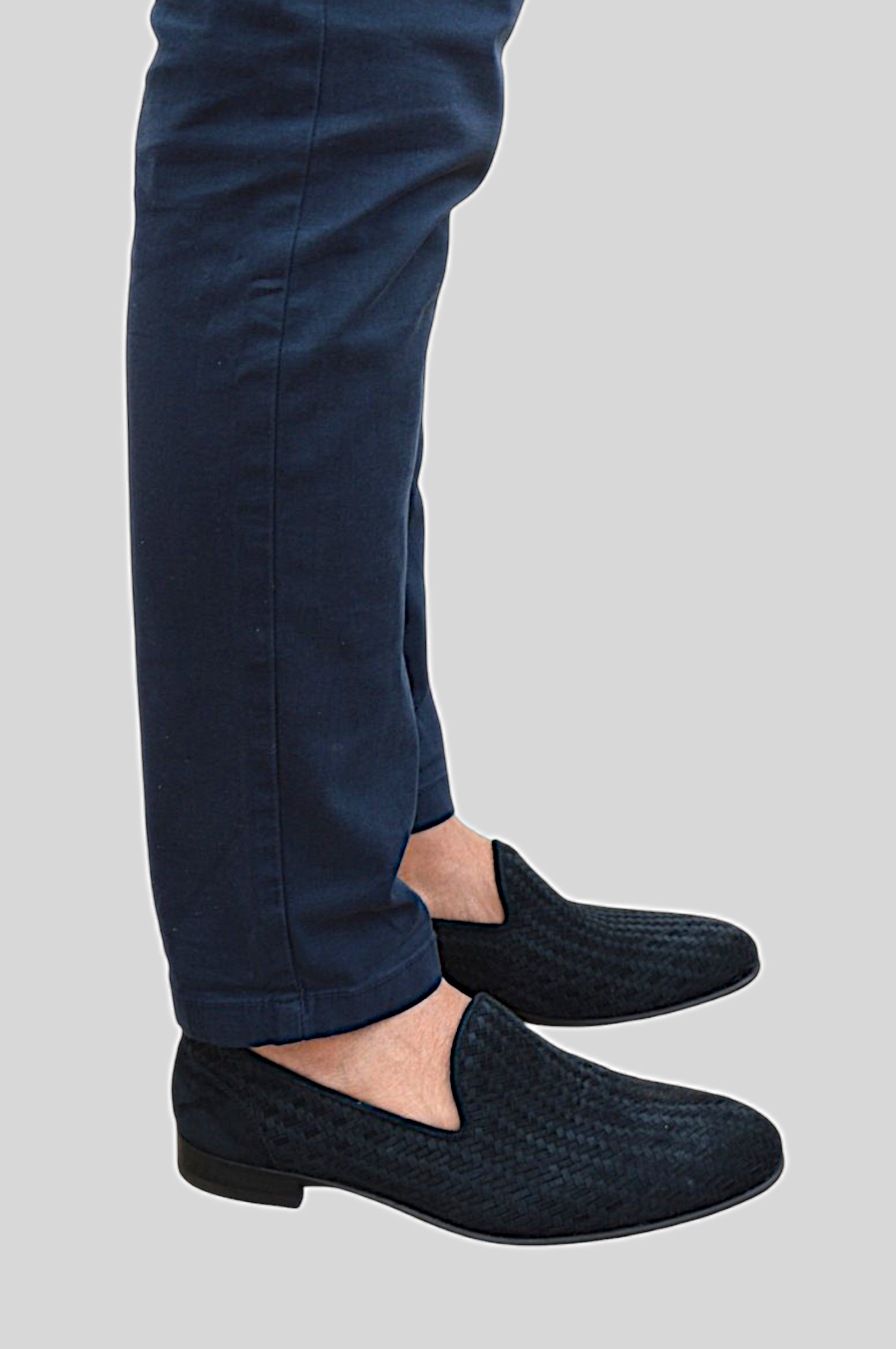 Handwoven Suede