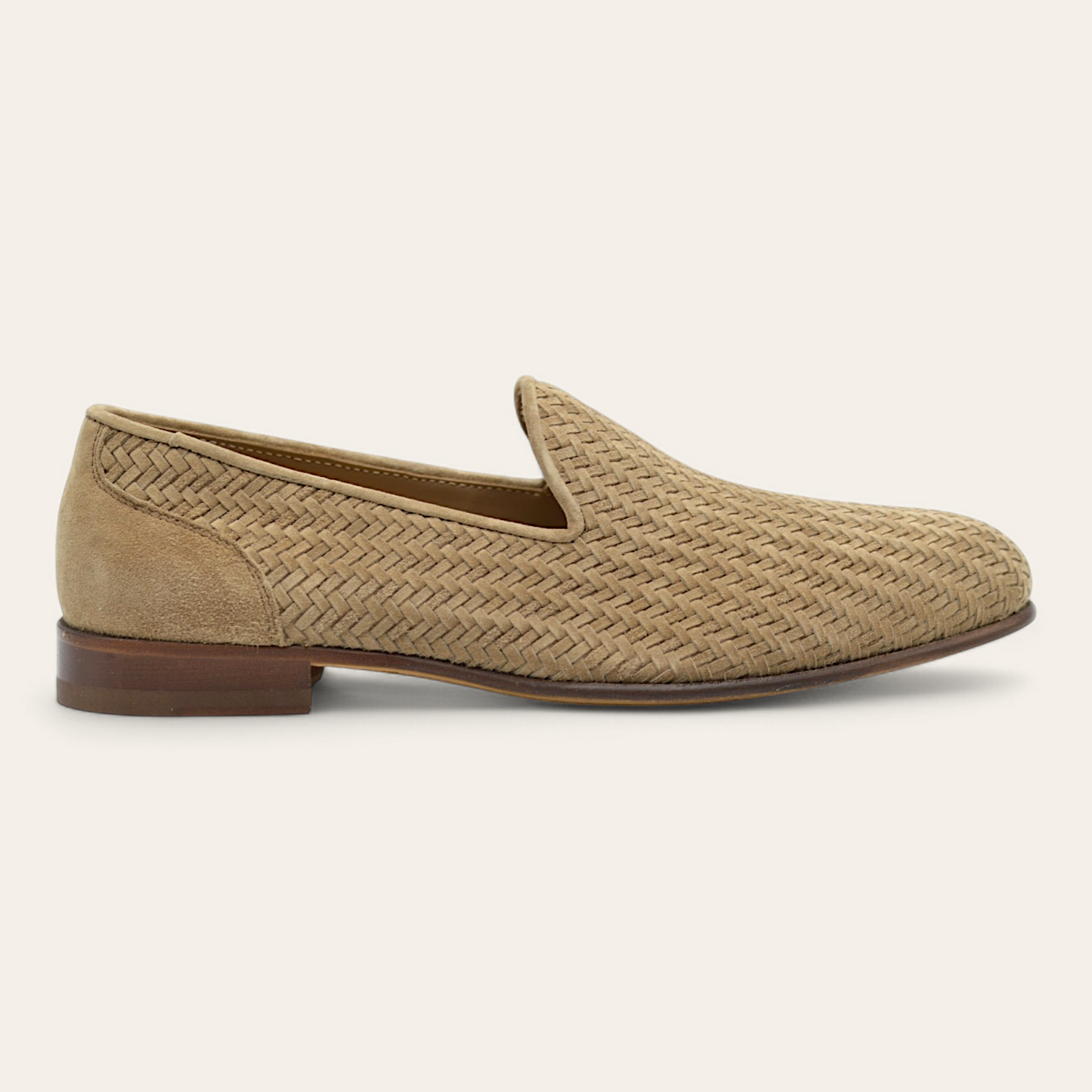 Handwoven Suede