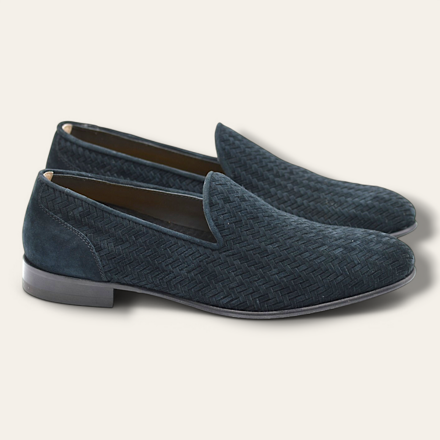 Handwoven Suede