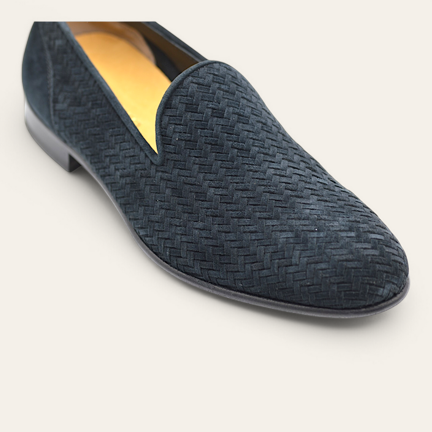 Handwoven Suede