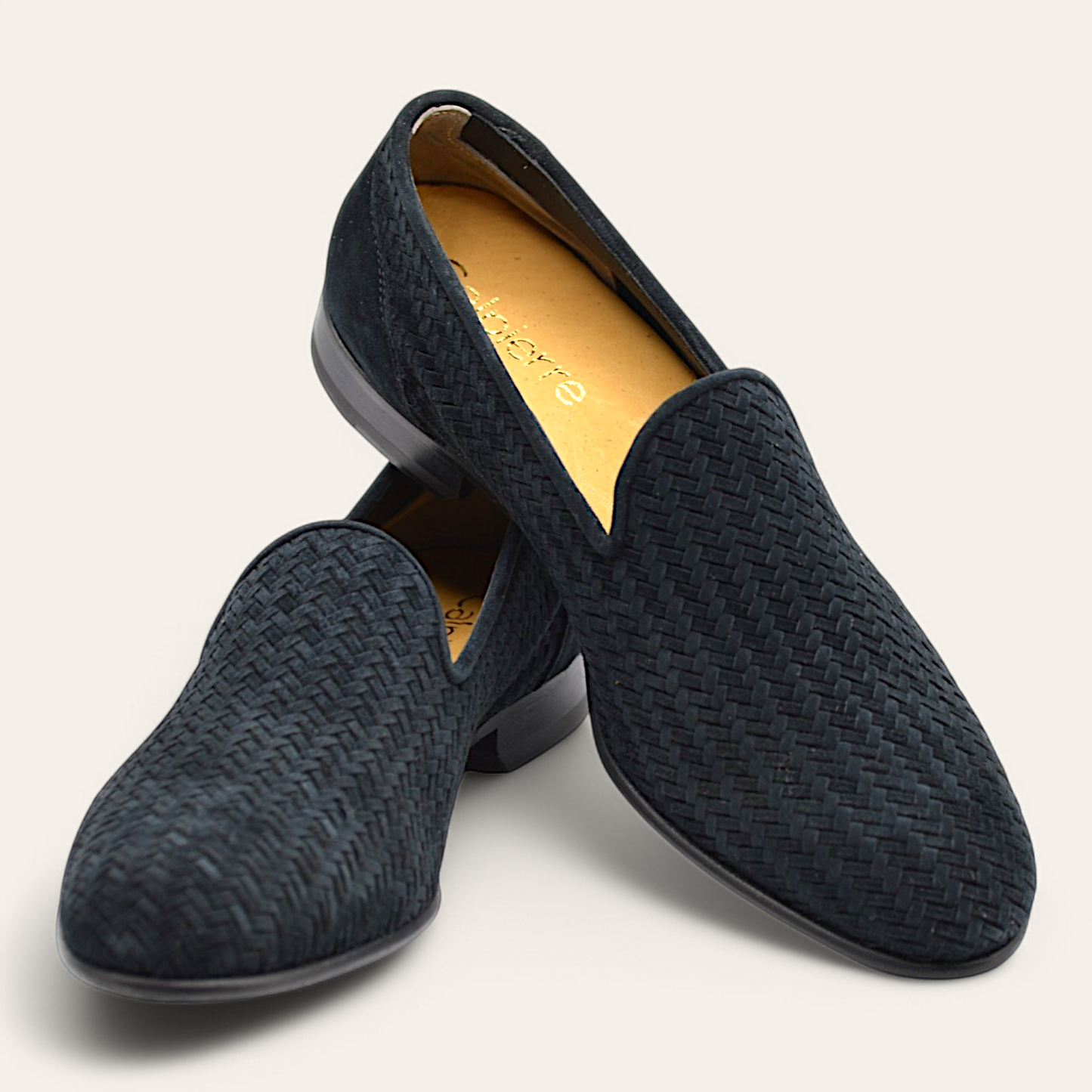 Handwoven Suede